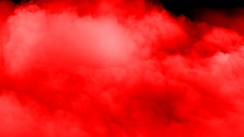 Abstract Red Smoke Clouds Background