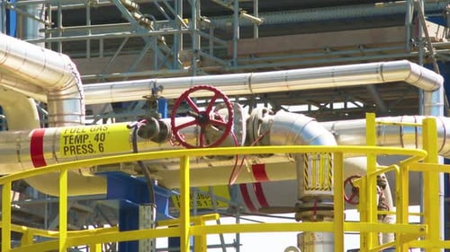 Oil and Gas Refinery Industry plant, Gas Processing Complex, Gas Pipeline, Gas Energy Station,