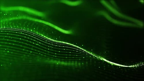 4k Beautiful Waving Lines Background (loopable)