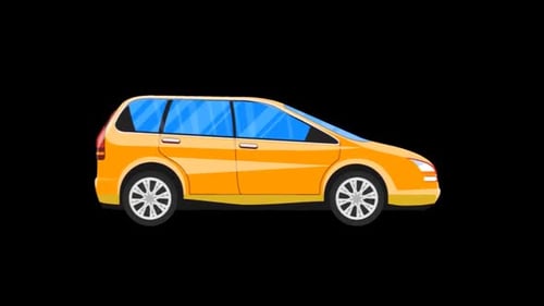 Vagon Car Gelb
