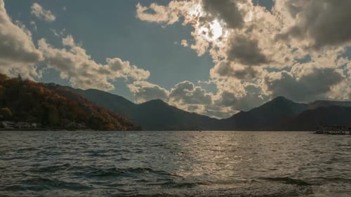 Automne de Lake Mountain
