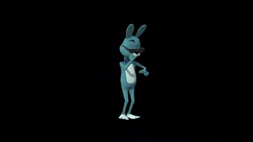 Cartoon Mr.Rabbit Dance 5