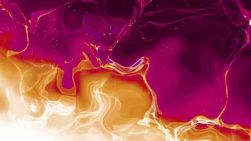 Vibrant Abstract Fluid Color Swirl Background