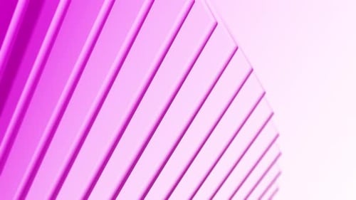 Seamless Pink Geometric Waving Blocks Background Loop