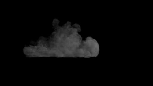 Smoke Burst Reveal Transition