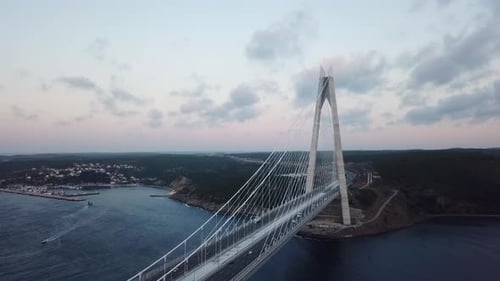 Istanbul Yavuz Sultan Selim Bridge Luftaufnahme Yss 06