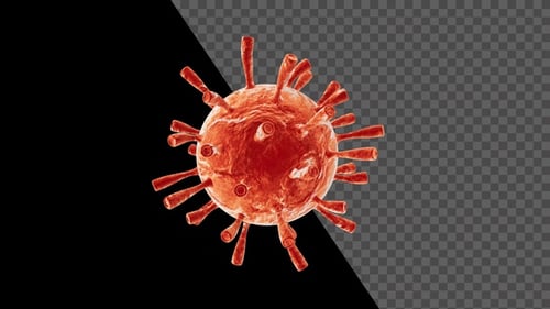 Coronavirus-Mikroskop View Covid 19 V2