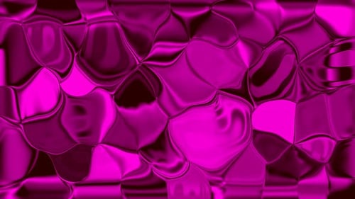 Vibrant Pink Organic Fluid Looping Background
