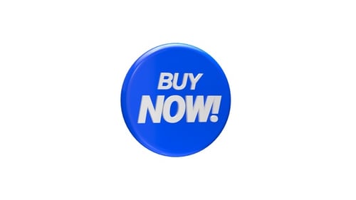 Blue Buy Now Discount Sale Badge 20 Percent Off