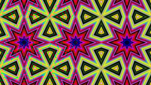 Futuristic Coloured Background Animation