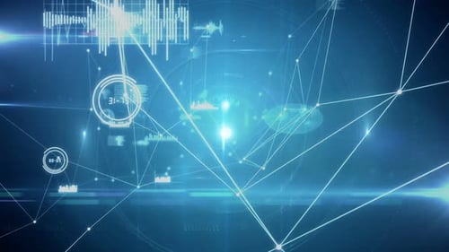 Animation of lines and sound frequencies