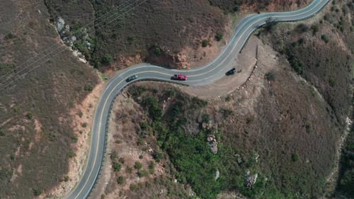 Car On The Mountain Road