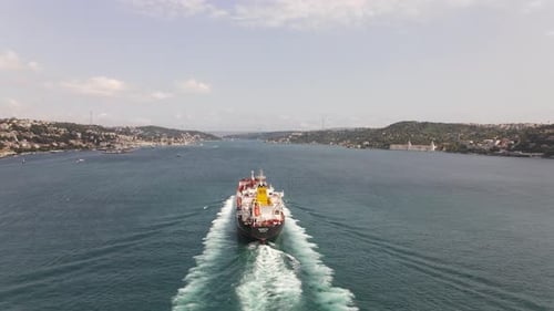 Ship in Bosphorus Istanbul