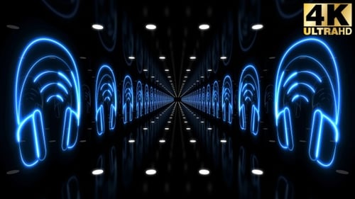 6 Abstract Tunnels Vj Loop Pack 4k