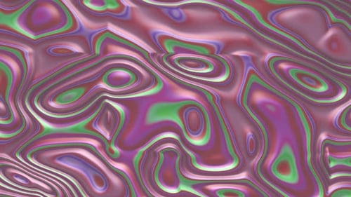 4K-Videoanimation. Welliger abstrakter animierter Hintergrund. Endlose Schleife