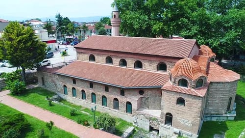 Historical Mosque on the Silk Road.