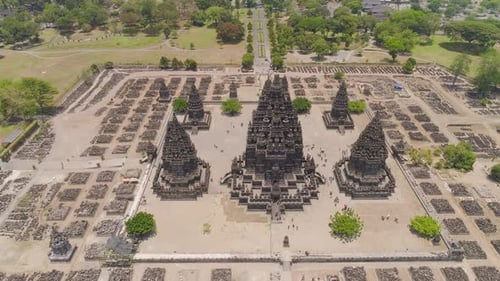 Temple de Prambanan, Java, Indonésie