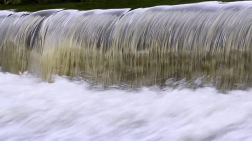 River In The Form Of Jets