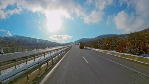 Fahren auf der Straße (2 km)