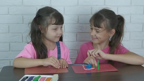 Create with plasticine.