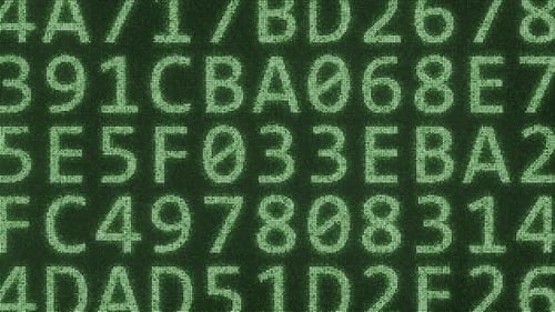 AKTUALISIEREN Sie Text mit vielen Symbolen auf dem Computerbildschirm