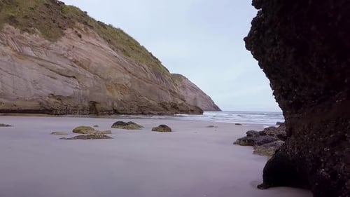 Remote beach