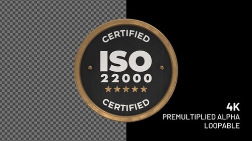 Iso 22000 Badge
