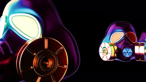 Máscara de gas VJ Loop