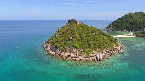 Tropical Islands in Sea