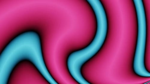Dynamic Pink and Blue Fluid Abstract Background