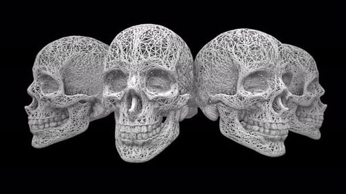 Structured Skulls 01 Hq