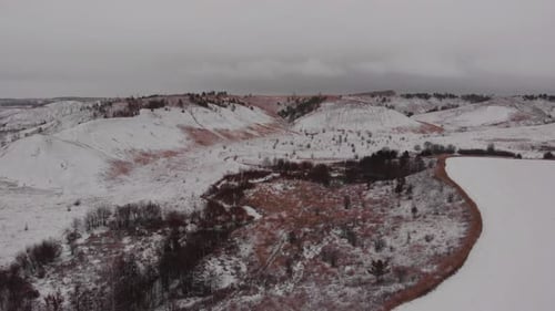Schnee-Hügel