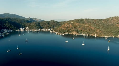 Island And Boats