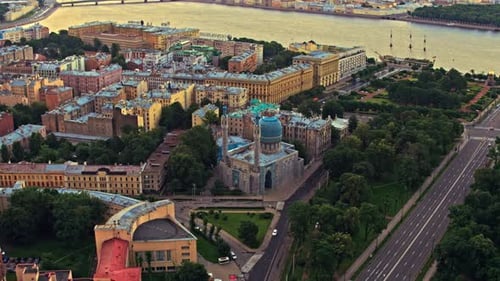 Luftaufnahme von St. Petersburg 178