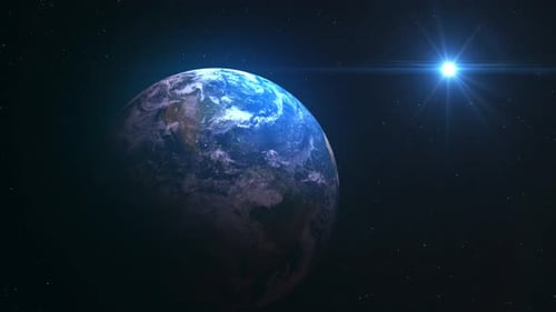 Planet Erde Hintergrund V2