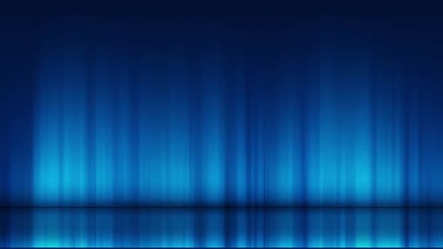Abstract Blue Light Beams Stage Background Loop