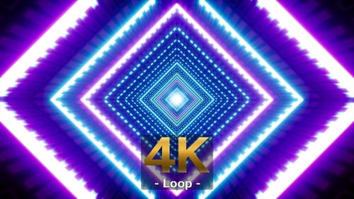 Neon Visual Lights Show