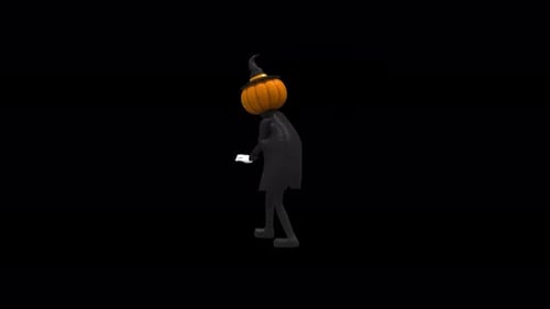 49 Ghost Halloween Tanzen 4K