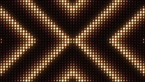Dynamic Geometric Light Grid Moving Background