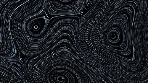 Dynamic Abstract Particle Flow Background Animation
