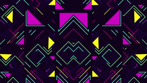 Geometric Neon 04