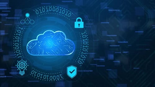 Cloud Computing und digitale Cybersicherheit Zukunftstechnologie