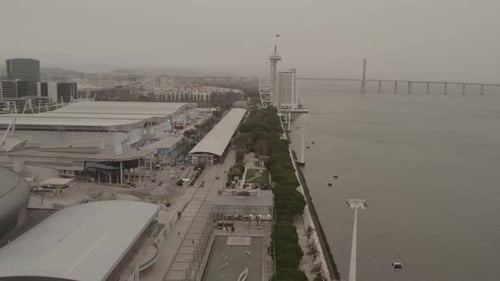 Expo district in Lisboa