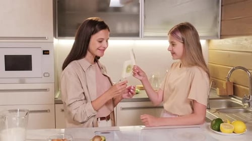 Trying Homemade Ice Cream On Stick