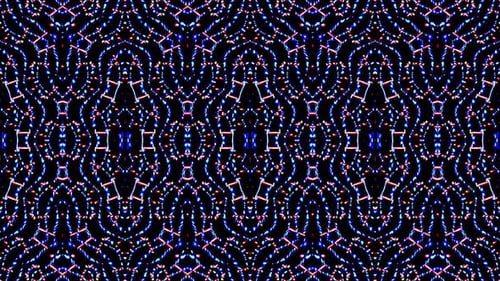schöne abstrakte Linien, strahlendes helles Licht, sanfte rotblaue Farbbewegung auf schwarzem Hintergrund