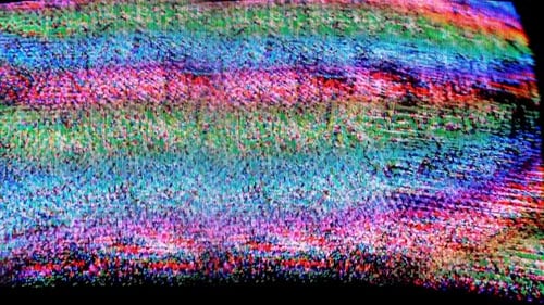 TV Static - Magnetische Verzerrung