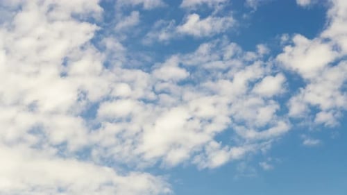 Blue Sky and Clouds Panning