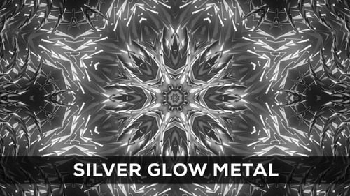 Dynamic Monochrome Geometric Abstract Pattern Background Loop