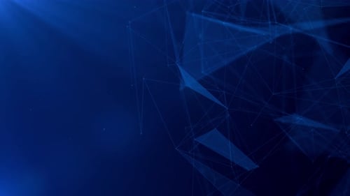 Plexus Background With Copy Space Loop