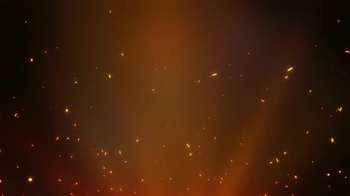 Fire Sparks Blackground